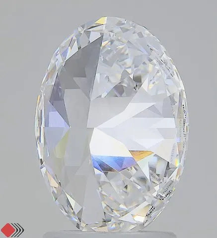 2.53ct Oval Lab Grown Diamond (Colour D, Clarity IF, IGI Certified)
