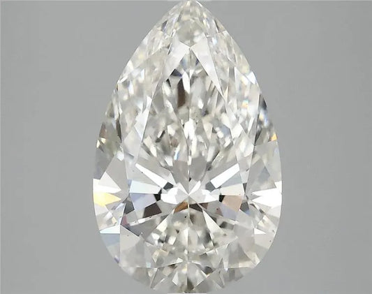 2.95ct Pear Lab Grown Diamond (Colour G, Clarity VS2, IGI Certified)