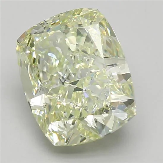 2.92ct Cushion modified Lab Grown Diamond (Colour Fancy Yellow, Clarity VVS2, IGI Certified)