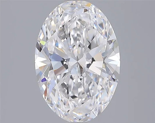 2.52ct Oval Lab Grown Diamond (Colour D, Clarity VS1, IGI Certified)