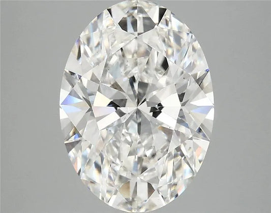 4.03ct Oval Lab Grown Diamond (Colour E, Clarity VS1, IGI Certified)