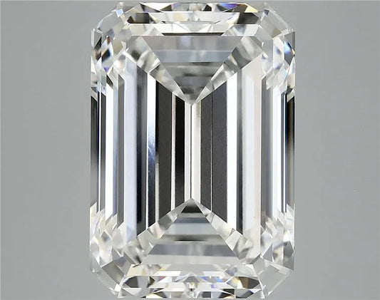 11.00ct Emerald Lab Grown Diamond (Colour F, Clarity VVS2, IGI Certified)