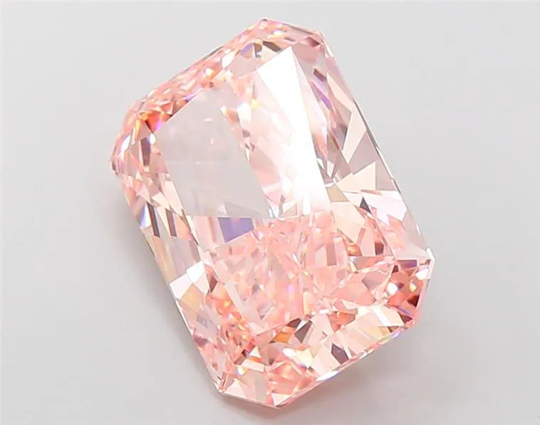 11.01ct Radiant Lab Grown Diamond (Colour Fancy Vivid Pink, Clarity VVS2, IGI Certified)