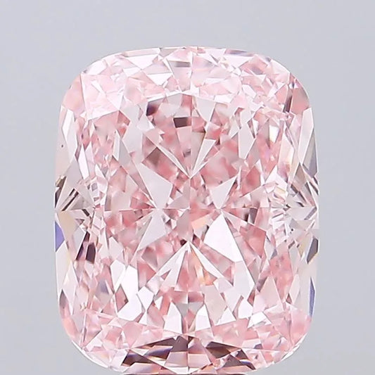 11.03ct Cushion modified Lab Grown Diamond (Colour Fancy Vivid Pink, Clarity VS1, IGI Certified)