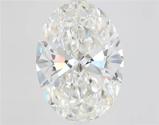 11.04ct Oval Lab Grown Diamond (Colour F, Clarity VVS2, IGI Certified)