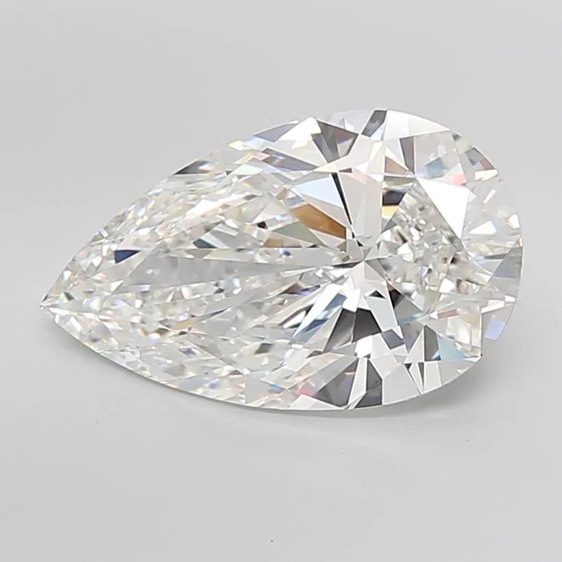11.05ct Pear Lab Grown Diamond (Colour F, Clarity VVS2, IGI Certified)