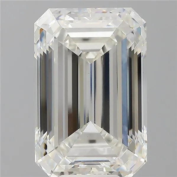 11.07ct Emerald Lab Grown Diamond (Colour G, Clarity VVS2, IGI Certified)