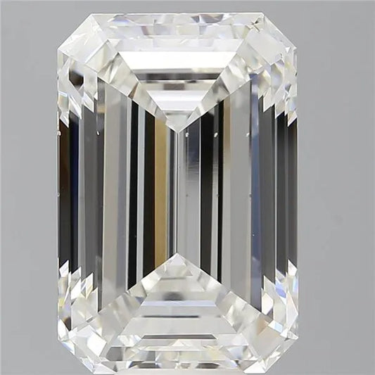 11.08ct Emerald Lab Grown Diamond (Colour F, Clarity VS2, IGI Certified)