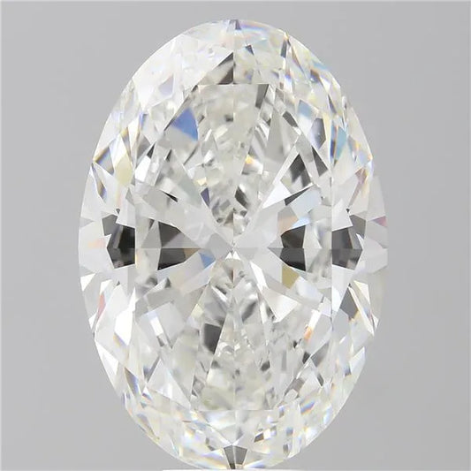 11.09ct Oval Lab Grown Diamond (Colour F, Clarity VVS1, IGI Certified)