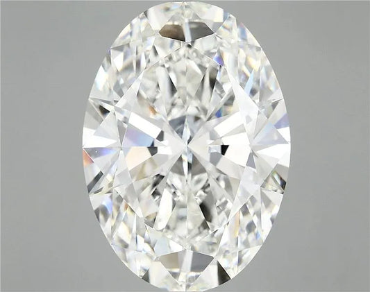 11.18ct Oval Lab Grown Diamond (Colour F, Clarity VVS2, IGI Certified)