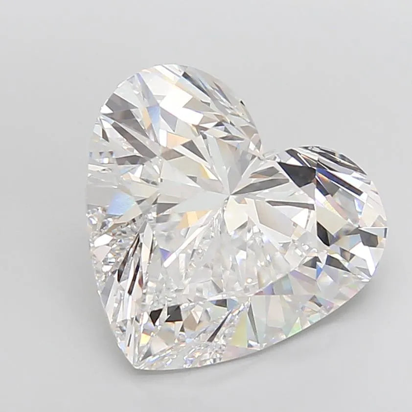 11.22ct Heart Lab Grown Diamond (Colour D, Clarity VVS2, IGI Certified)
