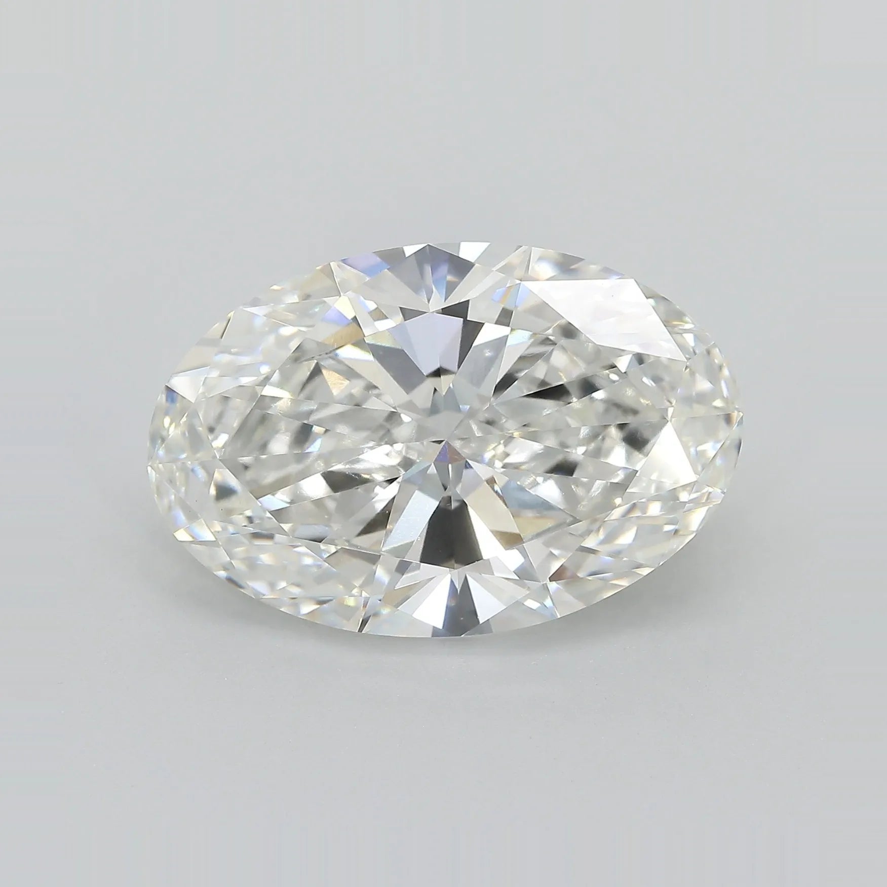 11.42ct Oval Lab Grown Diamond (Colour G, Clarity VVS2, IGI Certified)