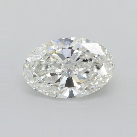 11.42ct Oval Lab Grown Diamond (Colour G, Clarity VVS2, IGI Certified)