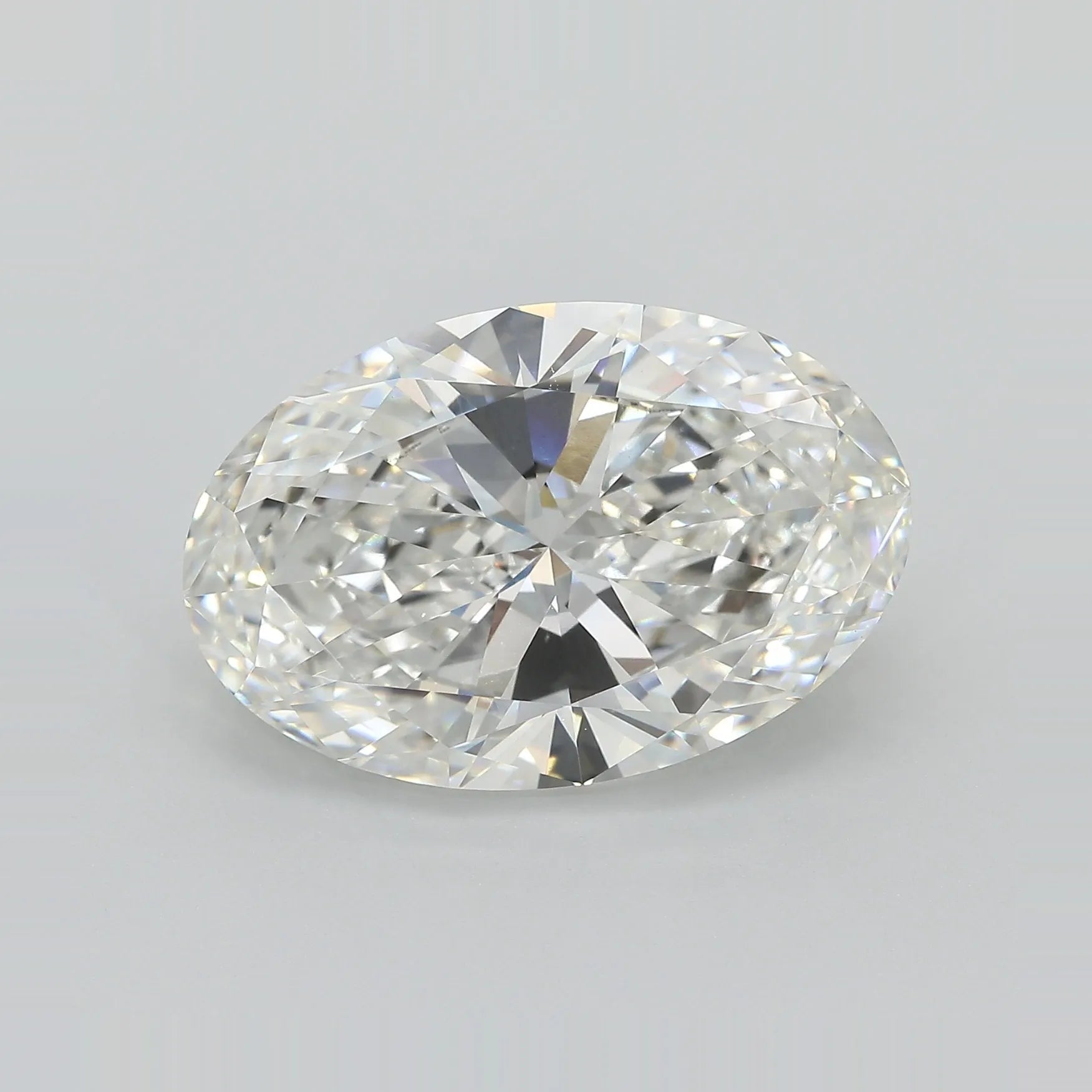 11.78ct Oval Lab Grown Diamond (Colour G, Clarity VVS2, IGI Certified)
