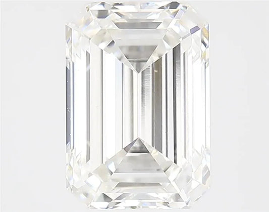 1.87ct Emerald Lab Grown Diamond (Colour F, Clarity VS1, IGI Certified)