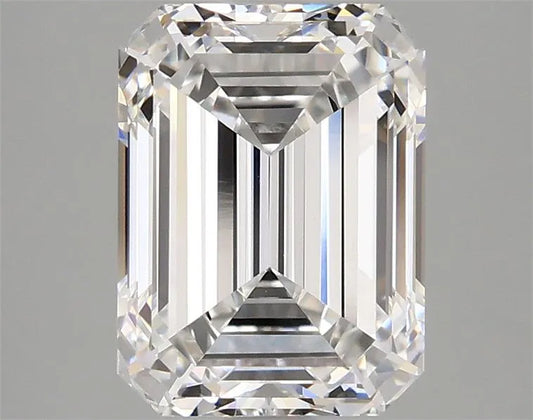 2.97ct Emerald Lab Grown Diamond (Colour E, Clarity VS1, IGI Certified)