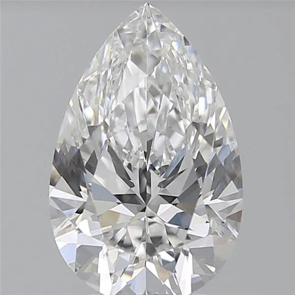 3.57ct Pear Lab Grown Diamond (Colour E, Clarity VVS1, IGI Certified)