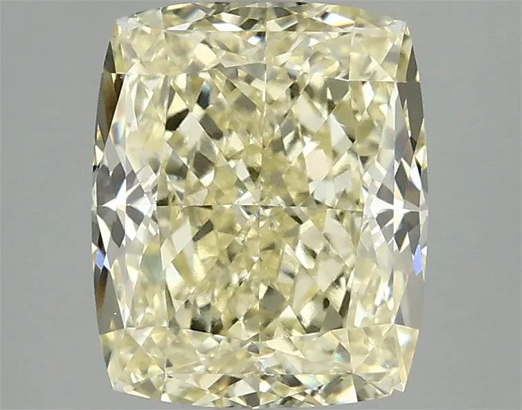 3.08ct Cushion modified Lab Grown Diamond (Colour Fancy Intense Yellow, Clarity VS1, IGI Certified)
