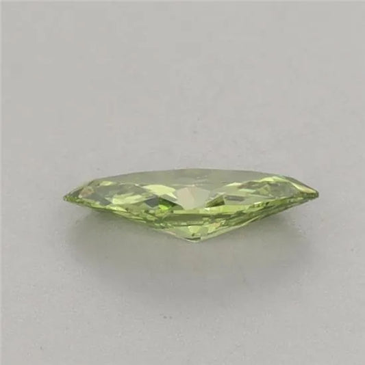 0.23ct Marquise Lab Grown Diamond (Colour Fancy Vivid Green, Clarity VVS2, IGI Certified)