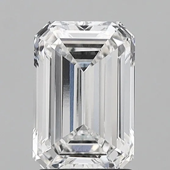 2.00ct Emerald Lab Grown Diamond (Colour D, Clarity VVS2, IGI Certified)