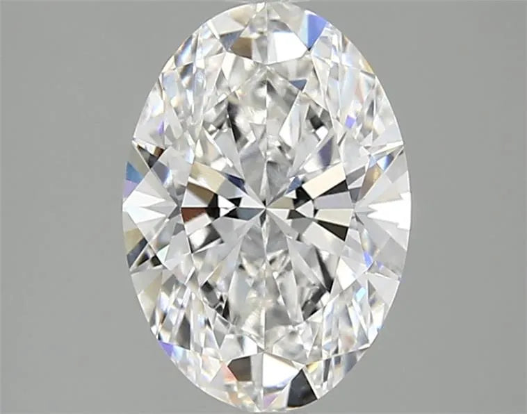 2.10ct Oval Lab Grown Diamond (Colour E, Clarity VVS2, IGI Certified)