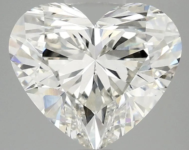 3.10ct Heart Lab Grown Diamond (Colour G, Clarity VS1, IGI Certified)