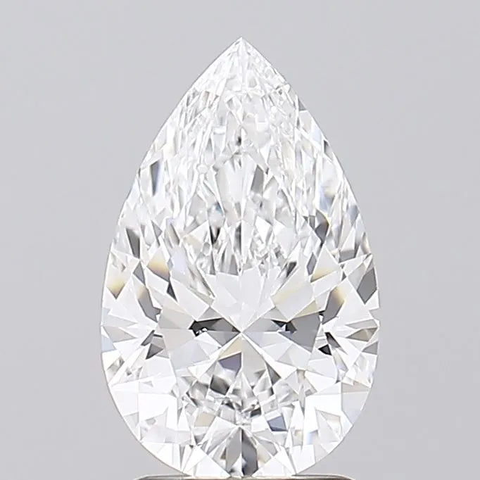1.87ct Pear Lab Grown Diamond (Colour D, Clarity VVS1, IGI Certified)