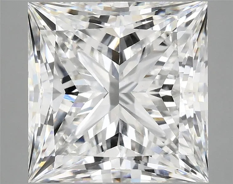 7.02ct Princess Lab Grown Diamond (Colour E, Clarity VVS2, IGI Certified)