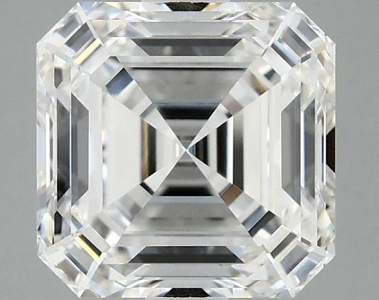 3.08ct Asscher Lab Grown Diamond (Colour E, Clarity VVS2, IGI Certified)
