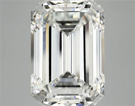 12.00ct Emerald Lab Grown Diamond (Colour F, Clarity VS1, IGI Certified)