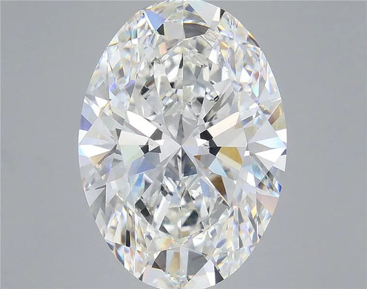 12.06ct Oval Lab Grown Diamond (Colour F, Clarity VVS2, IGI Certified)