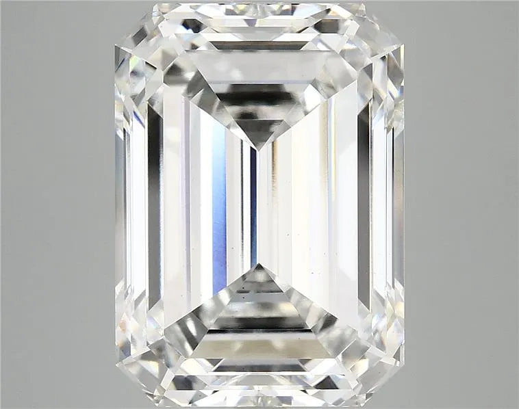 12.11ct Emerald Lab Grown Diamond (Colour F, Clarity VS2, IGI Certified)