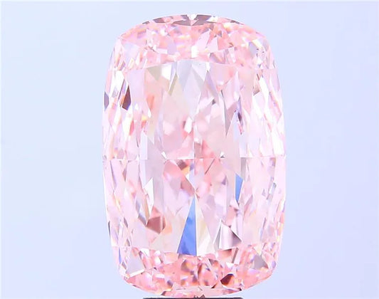 12.53ct Cushion modified Lab Grown Diamond (Colour Fancy Intense Pink, Clarity VS1, IGI Certified)