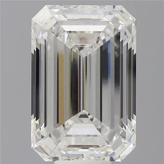 12.58ct Emerald Lab Grown Diamond (Colour E, Clarity VVS2, IGI Certified)