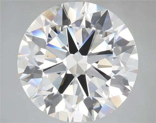 12.60ct Round Lab Grown Diamond (Colour G, Clarity SI1, Cut ID, IGI Certified)