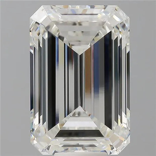 12.95ct Emerald Lab Grown Diamond (Colour G, Clarity VVS2, IGI Certified)
