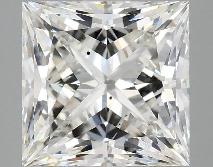 3.08ct Princess Lab Grown Diamond (Colour G, Clarity SI1, IGI Certified)