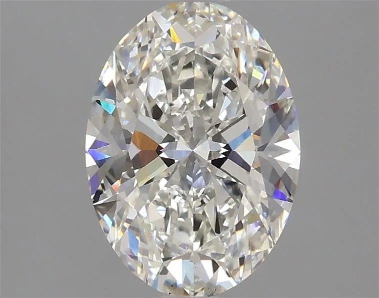 1.85ct Oval Lab Grown Diamond (Colour G, Clarity VS2, IGI Certified)