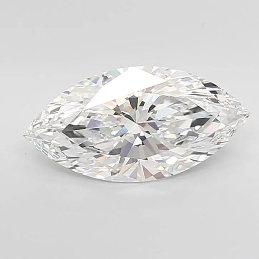 2.58ct Marquise Lab Grown Diamond (Colour E, Clarity VVS1, IGI Certified)