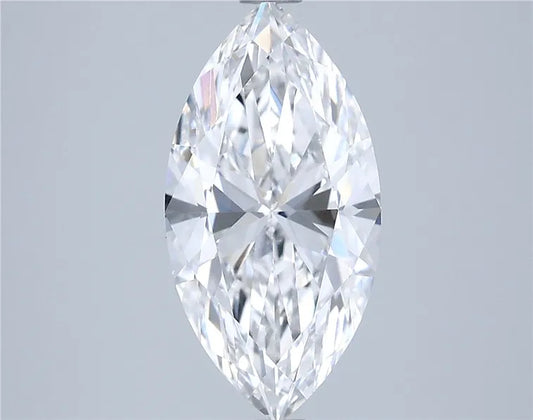 2.75ct Marquise Lab Grown Diamond (Colour D, Clarity VVS2, GIA Certified)