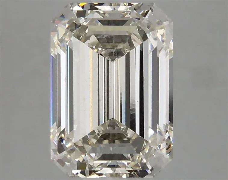 3.06ct Emerald Lab Grown Diamond (Colour H, Clarity VVS2, IGI Certified)