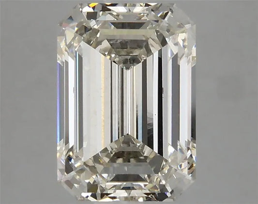 3.06ct Emerald Lab Grown Diamond (Colour H, Clarity VVS2, IGI Certified)