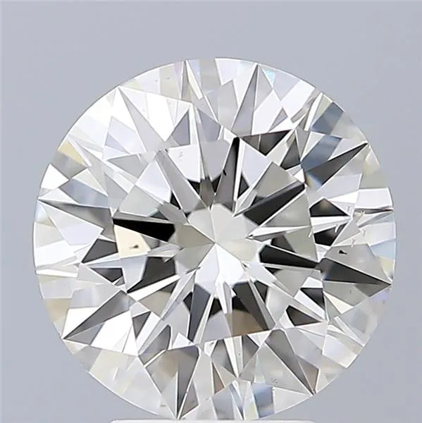3.37ct Round Lab Grown Diamond (Colour G, Clarity VS2, Cut ID, IGI Certified)