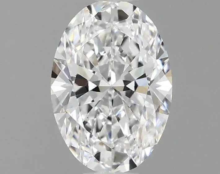 0.97ct Oval Lab Grown Diamond (Colour D, Clarity VVS2, IGI Certified)