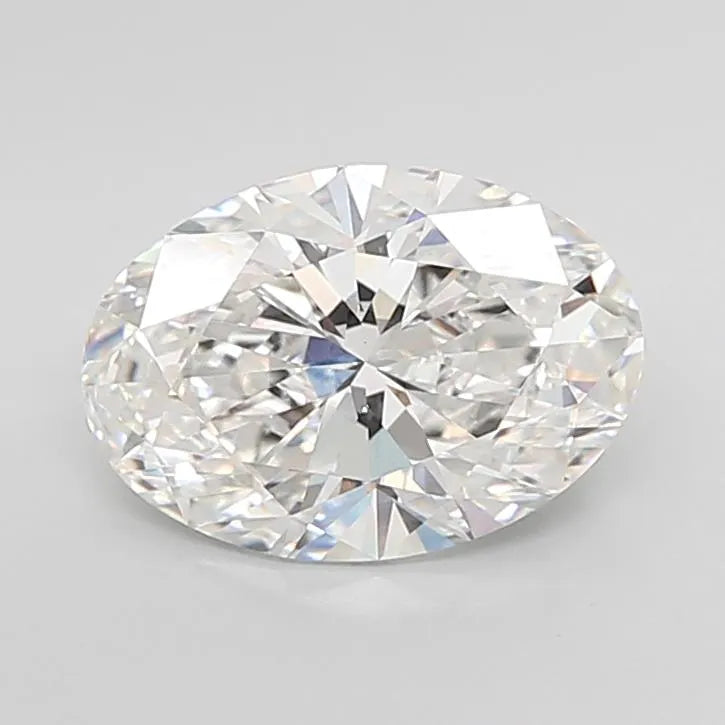 4.03ct Oval Lab Grown Diamond (Colour F, Clarity VVS2, IGI Certified)