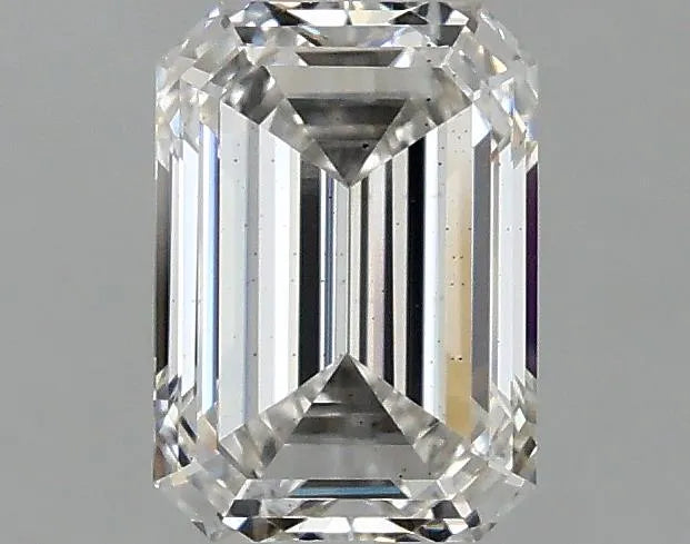 1.26ct Emerald Lab Grown Diamond (Colour F, Clarity SI1, IGI Certified)