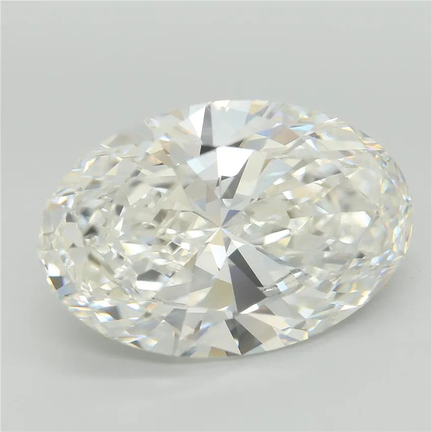 13.00ct Oval Lab Grown Diamond (Colour F, Clarity VVS2, IGI Certified)