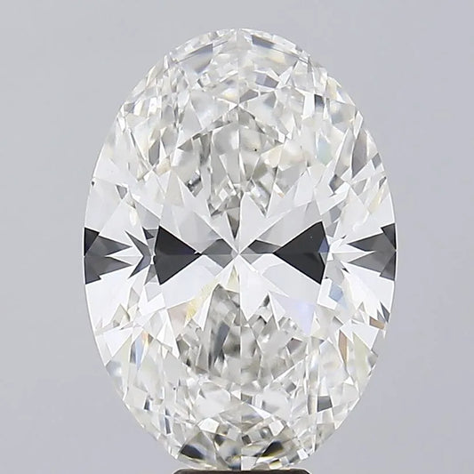 13.04ct Oval Lab Grown Diamond (Colour G, Clarity VS2, IGI Certified)