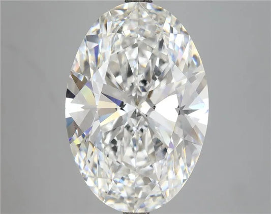 13.05ct Oval Lab Grown Diamond (Colour E, Clarity VVS2, IGI Certified)