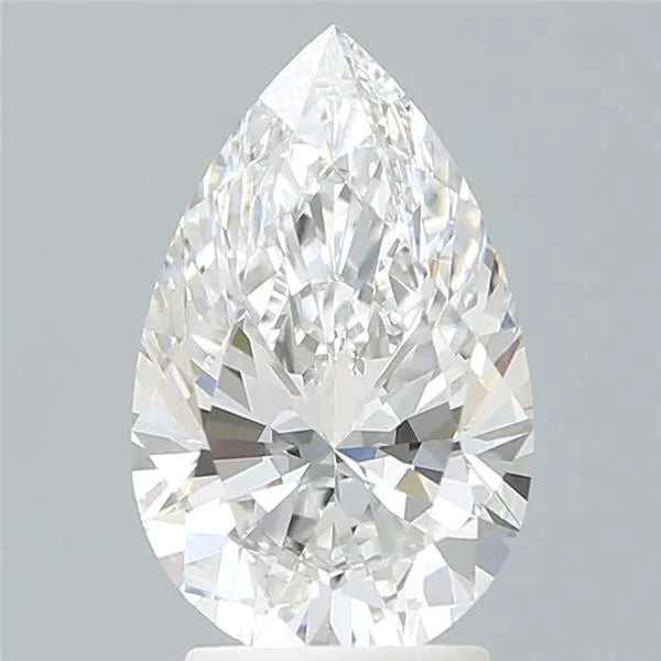 2.87ct Pear Lab Grown Diamond (Colour E, Clarity VVS2, IGI Certified)